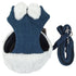 Pet Life ® Luxe 'Pom Draper' 2-In-1 Adjustable Fashion Dog Harness and Leash X-Small