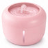 Pet Life ® 'Moda-Pure' Ultra-Quite Filtered Dog and Cat Fountain Waterer Pink
