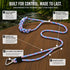Pet Life ® 'Neo-Craft' Handmade One-Piece Knot-Gripped Training Dog Leash
