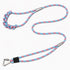 Pet Life ® 'Neo-Craft' Handmade One-Piece Knot-Gripped Training Dog Leash Blue