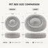 Pet Life ® 'Nestler' High-Grade Plush and Soft Rounded Pet Bed
