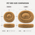 Pet Life ® 'Nestler' High-Grade Plush and Soft Rounded Pet Bed