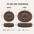 Pet Life ® 'Nestler' High-Grade Plush and Soft Rounded Pet Bed