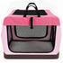 Pet Life ® OpenView Premium Ventilated Collapsible Soft-Sided Travel Pet Crate