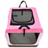 Pet Life ® OpenView Premium Ventilated Collapsible Soft-Sided Travel Pet Crate