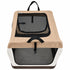 Pet Life ® OpenView Premium Ventilated Collapsible Soft-Sided Travel Pet Crate