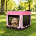 Pet Life ® OpenView Premium Ventilated Collapsible Soft-Sided Travel Pet Crate