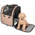 Pet Life ® 'Pawdon Me ' Wheeled Airline Approved Travel Collapsible Pet Dog Carrier