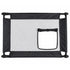 Pet Life ® 'Porta Gate' Anti-Drilling Nylon Mesh Collapsible Folding Travel Safety Pet Cat Dog Gate w/ Zippered Entrance Black