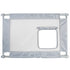 Pet Life ® 'Porta Gate' Anti-Drilling Nylon Mesh Collapsible Folding Travel Safety Pet Cat Dog Gate w/ Zippered Entrance Grey