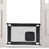 Pet Life ® 'Porta Gate' Anti-Drilling Nylon Mesh Collapsible Folding Travel Safety Pet Cat Dog Gate w/ Zippered Entrance