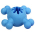 Pet Life ® 'Quadra-Bone' TPR Treat Dispensing Durable Dog Toy Blue