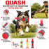 Pet Life ® 'Quash' Water Bottle Inserting Nylon and Rubber Crackling Dog Toy