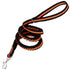 Pet Life ® 'Retract-A-Wag' Shock Absorption Stitched Durable Pet Dog Leash Orange