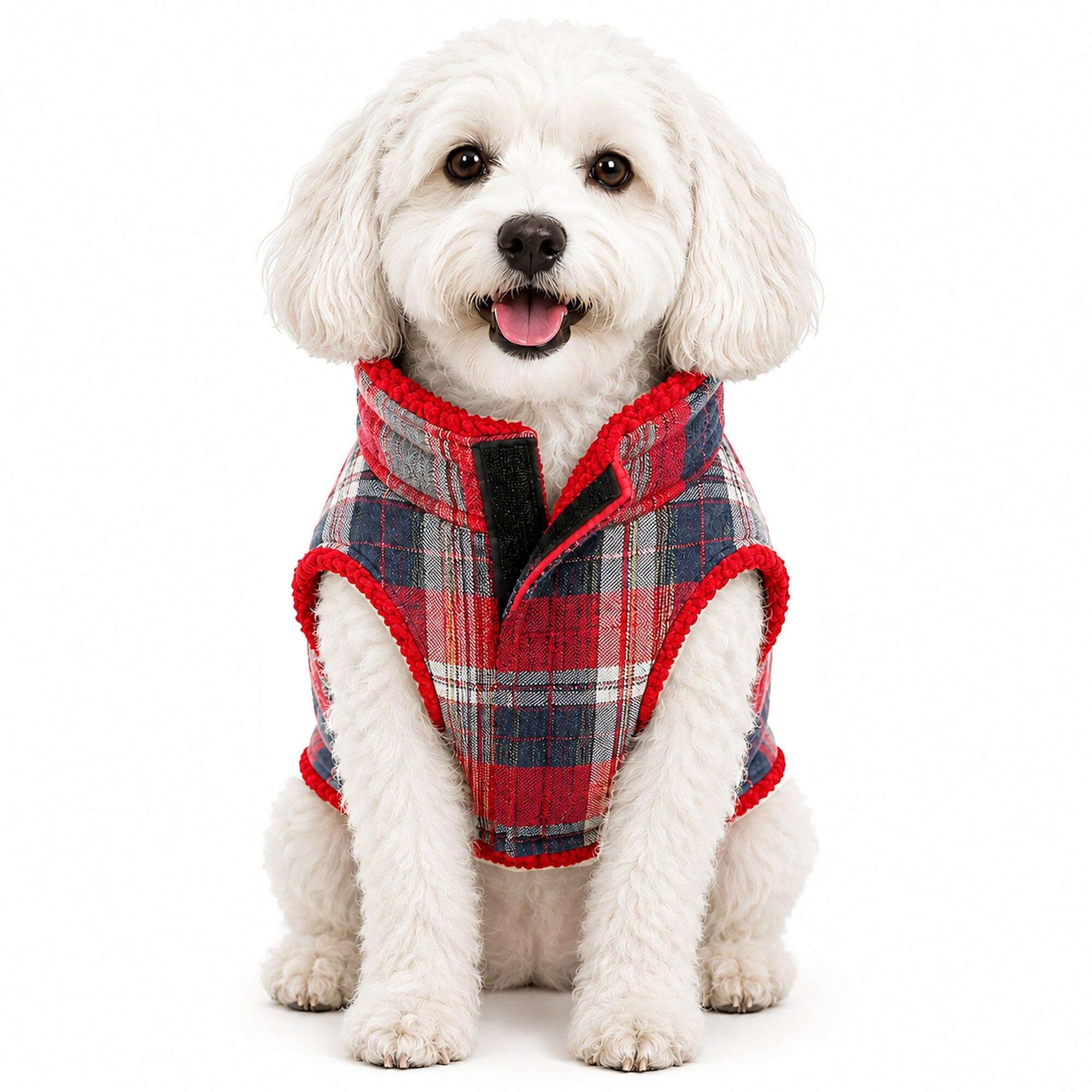 Pet Life ® 'Scotty' Tartan Classical Insulated Fashion Plaid Dog Coat