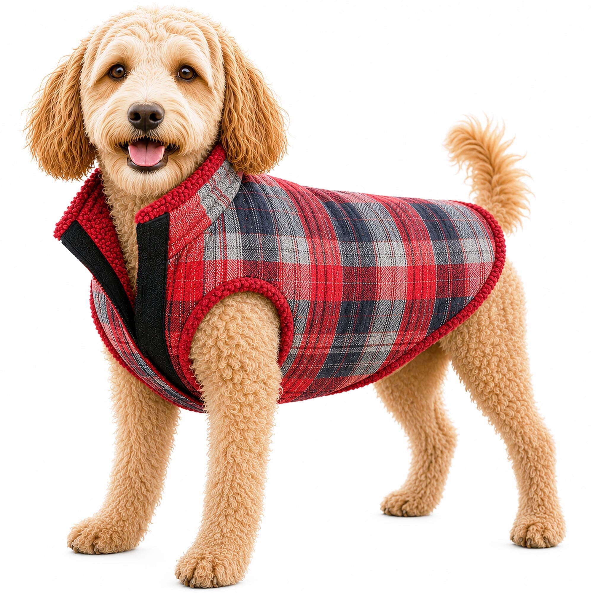 Pet Life ® 'Scotty' Tartan Classical Insulated Fashion Plaid Dog Coat X-Small