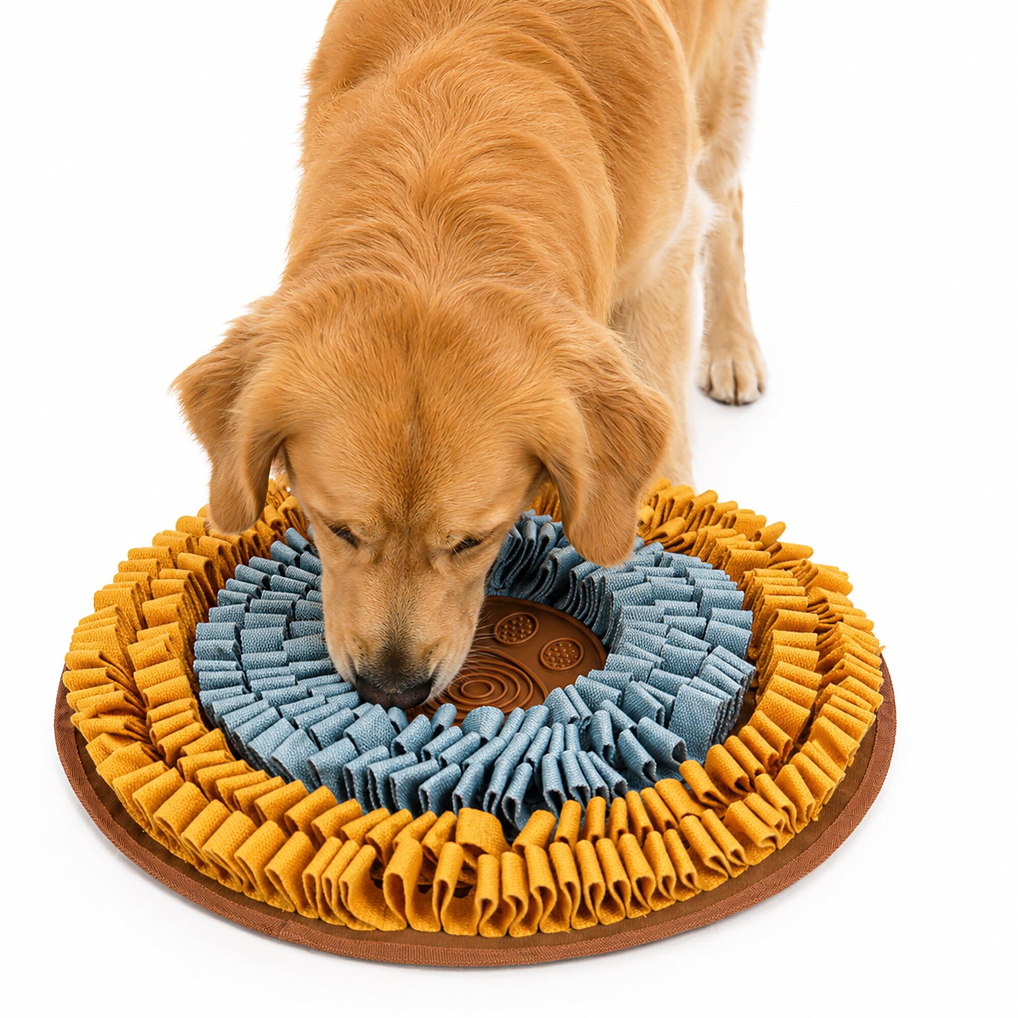 Pet Life ® “Snout-Seek” Interactive Treat Hiding and Spreading Pet Snuffle Mat
