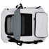 Pet Life ® Tailgate-Den Collapsible Travel Pet Crate with Dual Bowls and Storage