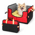 Pet Life ® 'Travel-Nest' Folding Travel Cat and Dog Bed Red Small