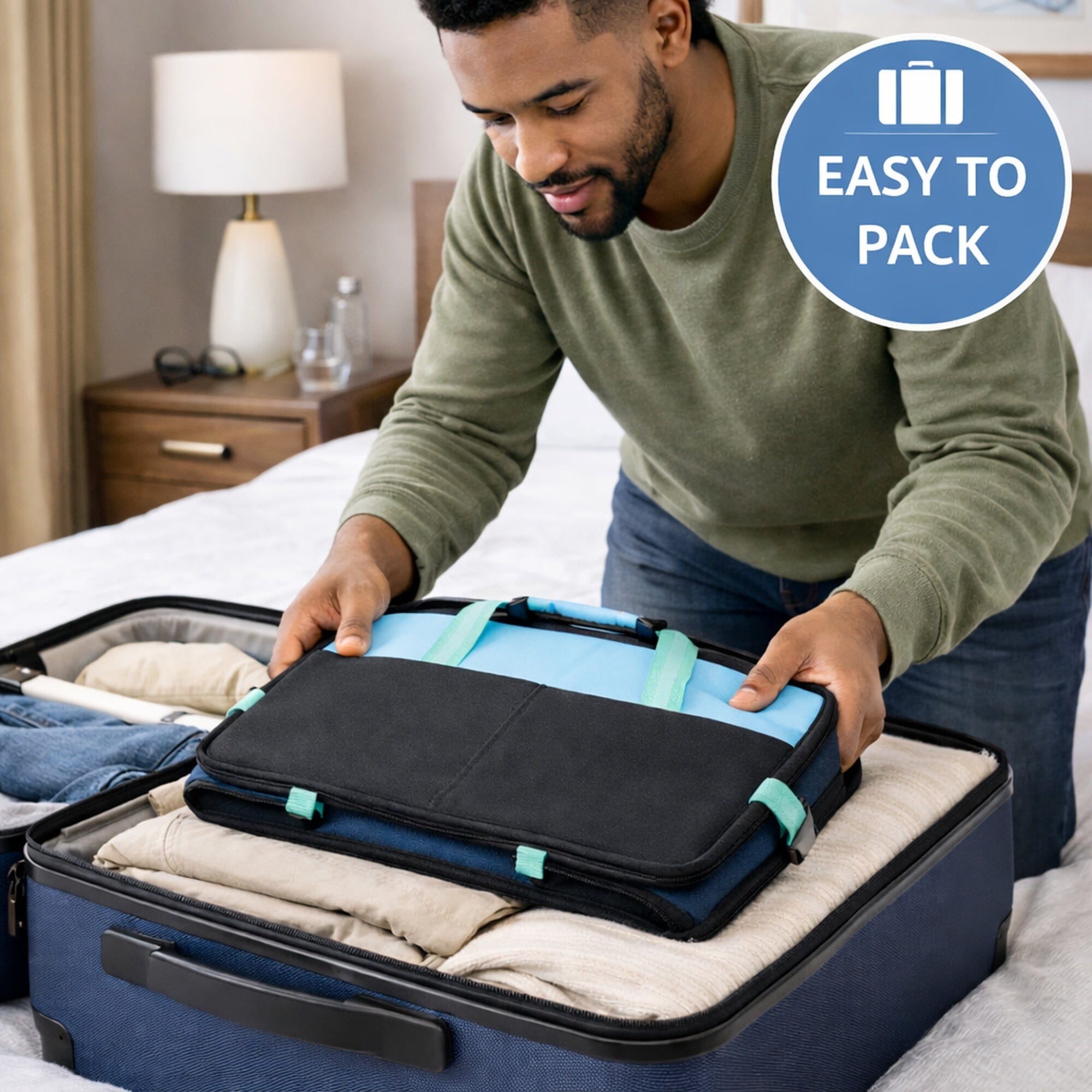Pet Life ® 'Travel-Nest' Folding Travel Cat and Dog Bed