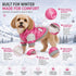 Pet Life ® 'Vintage Aspen' 3M Insulated Sporty Ski Dog Jacket w/ Removable Hood