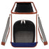 Pet Life ® 'Yacht Polo' Designer Travel Fashion Pet Dog Carrier w/ Pouch