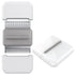Pet Life ® 'Zipocket' 2-in-1 Underake and Stainless Steel Travel Grooming Pet Comb Gray