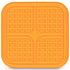 Pet Zone Boredom Busters Endulge Slow-Feeding Licking Mat - Orange Large