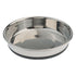 Pet Zone Original Stainless Steel Low-Edge Cat Bowl - 12 Oz - L:5.5 X W:5.5 X H:1.4 Inch Default Title