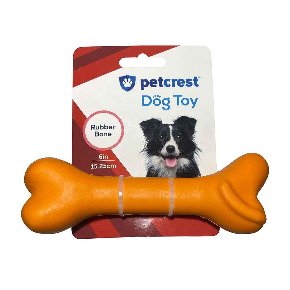 Petcrest Dog Toy Rubber Bone Dog Toy  