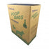 Petcrest Poop Bag Eco Box Display Dog Wastebags - 63 Rolls  