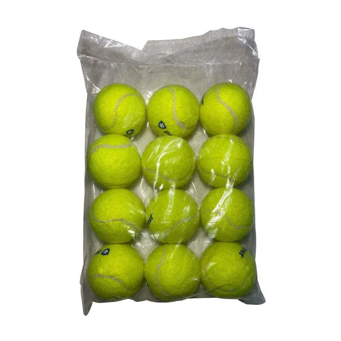 Petcrest Tennis Ball Dog Toy - 2.5 In - 12 Count