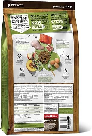 Petcurean Now Fresh Grain-Free Red Meat Turkey Salmon Duck Small-Breed Senior Dry Dog Food - 12 Lbs