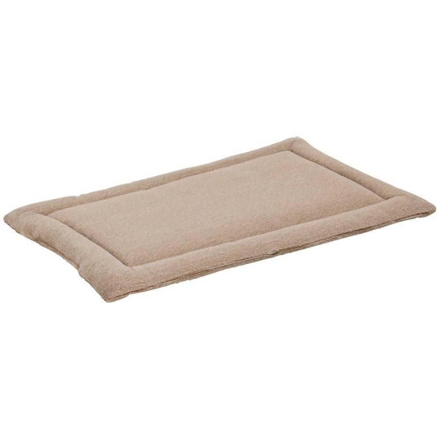 Petmate Aspen Rectangular Kennel Dog Mat or Dog Bed - Gray L:23.5 X W:16.5 In