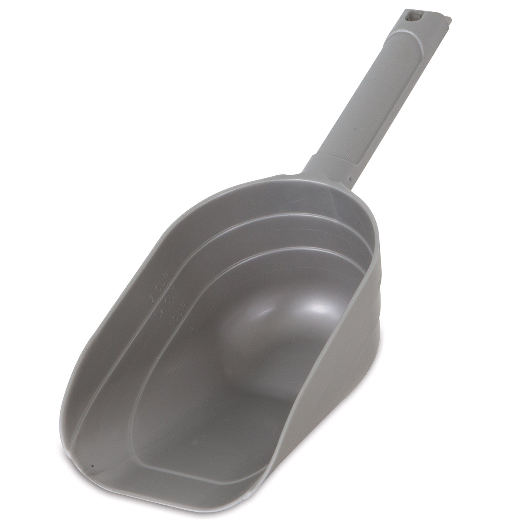 Petmate Pet Food Scoop with Microban Mason - Silver - Medium