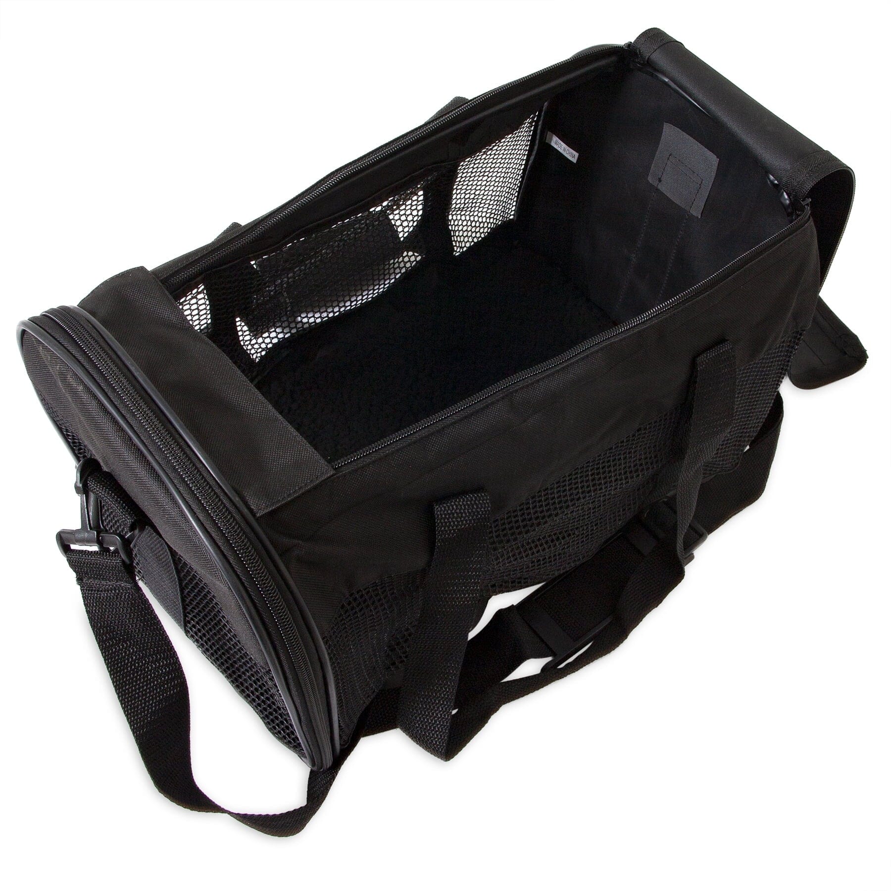 Petmate Soft-Sided Kennel Cab Airline Approved Travel Dog Carrier - Black