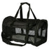 Petmate Soft-Sided Kennel Cab Airline Approved Travel Dog Carrier - Black Medium - L:17 X W:10 X H:10 In