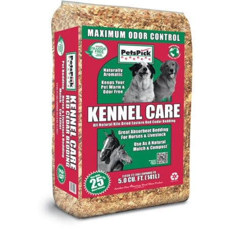 Pet's Pick Kiln Dried Red Cedar Bedding - Red Cedar - 141 L