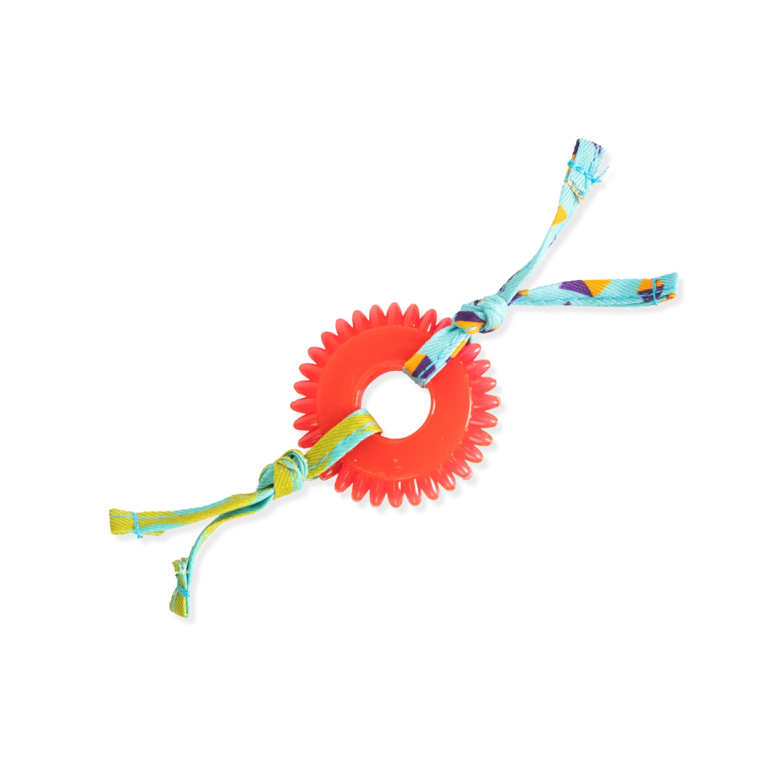 Petstages Fresh Breath Inner-Mint Flavored Dental Flossing Stick Plush Catnip Cat Toy  