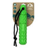 Playology Hound2O Rope Bumber Squeak and Fetch Rubber Dog Toy - Green  