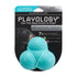 Playology Peanut Butter Scented Bouncy Ball Rubber Dog Toy with Encapsiscent Technology - Large