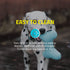 Playology Peanut Butter Scented Squeaky Bone Plush Dog Toy with Encapsiscent Technology - Medium  