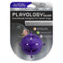Playology Pork Scented Dental Chew Ball Rubber Dog Toy with Encapsiscent Technology - Small  