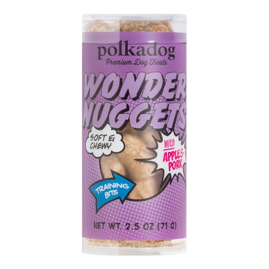 Polka Dog Bakery Wonder Nuggets Pork Training Soft and Chewy Treats - 2.5 Oz