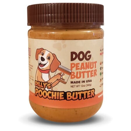 Poochie Butter Peanut Butter & Blueberry Natural Dog Treats - 8 Oz