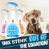 Pooph Pet Stain and Odor Eliminator Spray for Dogs and Cats - 20 Oz  