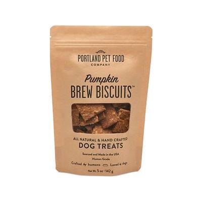 Portland Pet Food Original Pumpkin Brew Crunchy Dog Biscuits Treats - 5 Oz