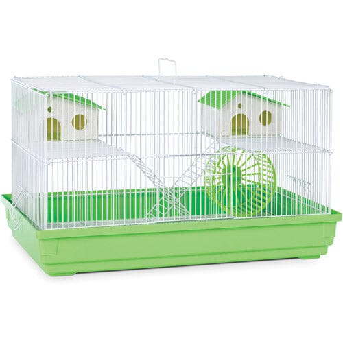 Prevue Hendryx Deluxe Hamster & Gerbil Cage - Red/Green - Multipack - 13