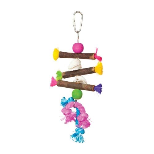 Prevue Pet Products Bodacious Bites Explosion Hanging Bird Toy Cage Accessory - Multi-color - Large Default Title