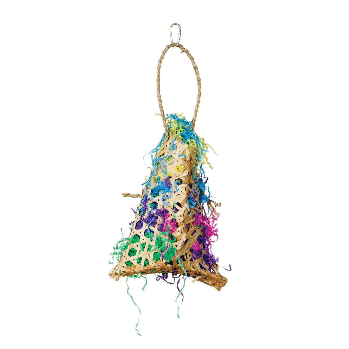 Prevue Pet Products Calypso Creations Fiesta Handbag Hanging Bird Toy Default Title